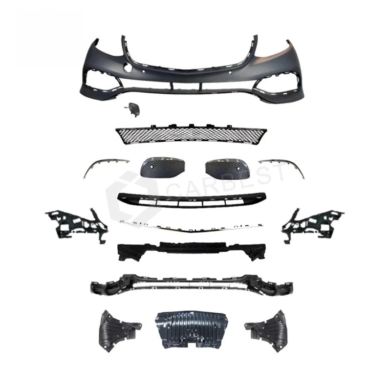 

BR CARBEST Replacement Front Bumper for 2017-2020 E-Class W213 | Fits OE# 2138850138 / 2138850638.