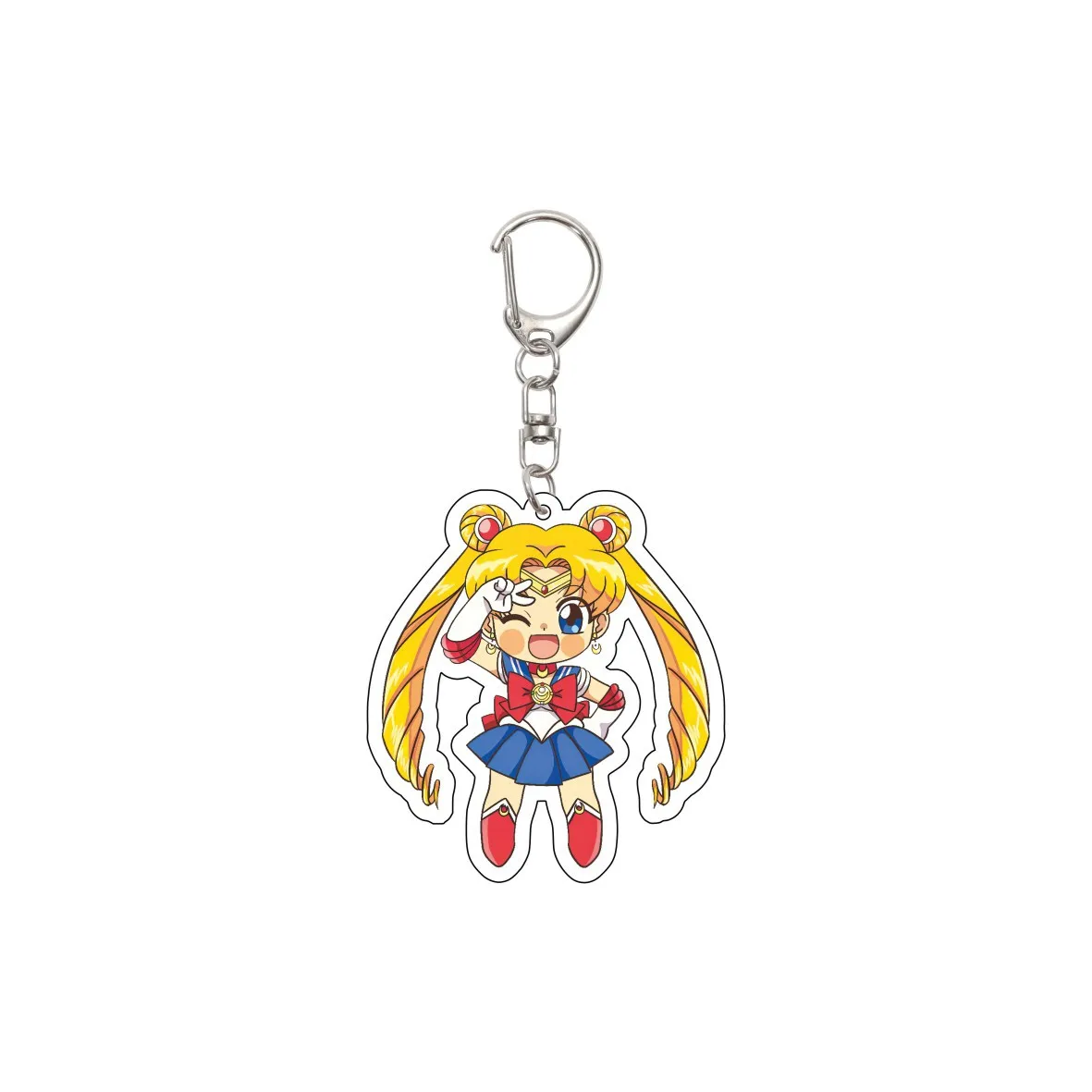 55MM Anime‌ Aino Minako Tomoe Hotaru Small Lady Ten'ou Haruka Kaiou Michiru Tsukino Usagi Acrylic Keychain Christmas Gifts - view 6