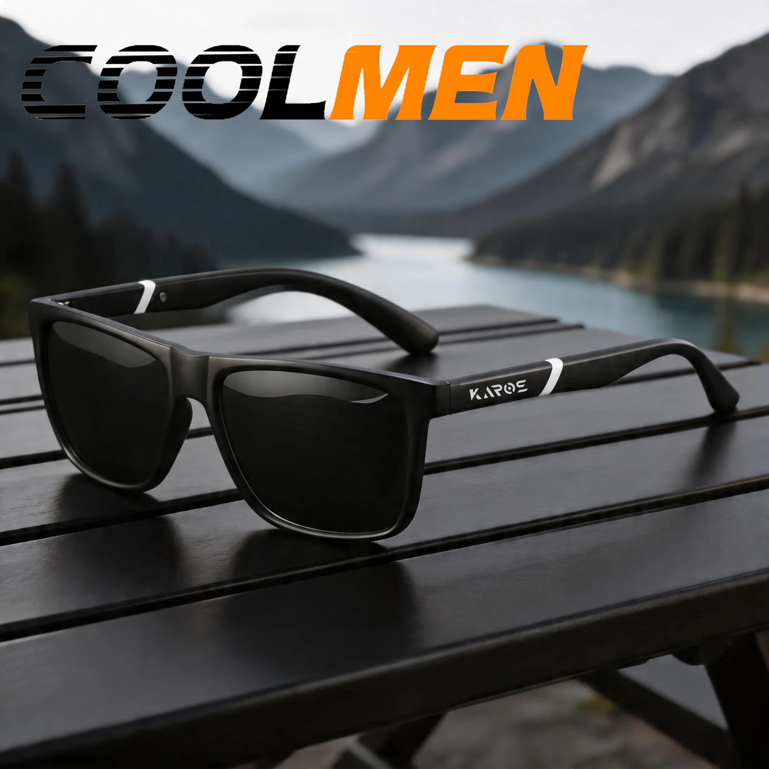 

COOLMEN Brand New Men Sunglasses Polarized Sun Glasses Women UV400 Outdoor Baseball Softball Sport Eyewear Fishing Goggles