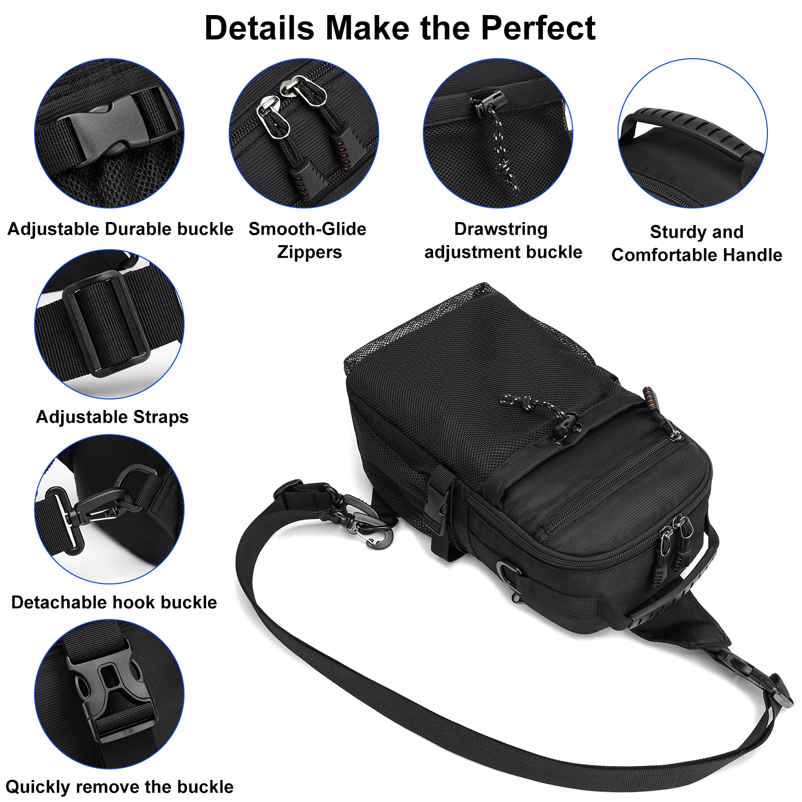 ショルダーバックパック クロスボディバッグ 男性と女性用 旅行 ハイキング チェストバッグ デイリーバックパック 大容量 調節可能なショルダーストラップ アウトドアアドベンチャーや学校に最適 学生に最適 新学期 多機能シングルショルダーバックパック 寮 学生用品 複数の持ち運び方法 アウトドア 旅行 プレッピー 仕事 ビジネス 通勤 スポーツ ブラック グリーン オレンジ