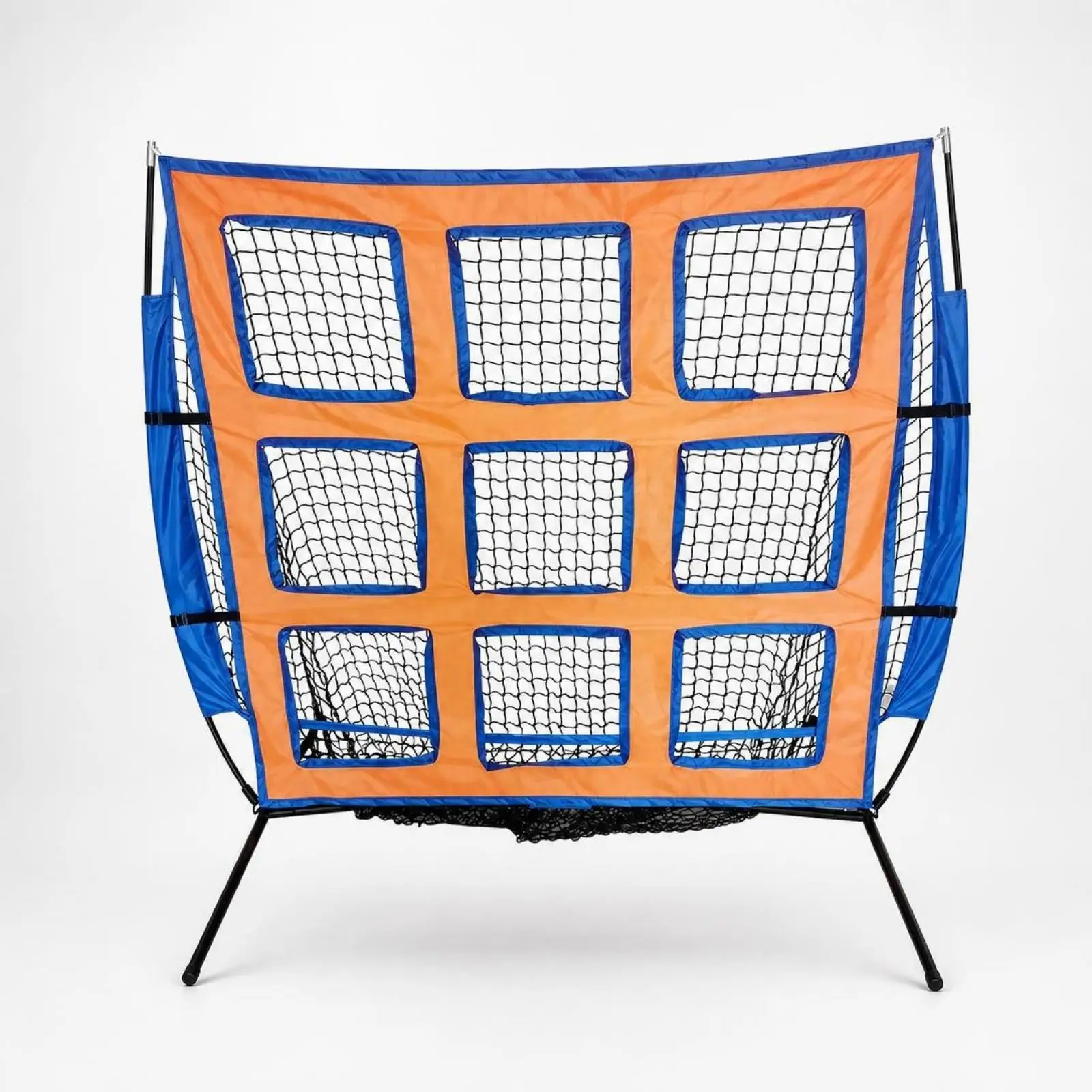 Nine-Target Practice Net Portable Nine-Hole Target Tear-Resistant For
