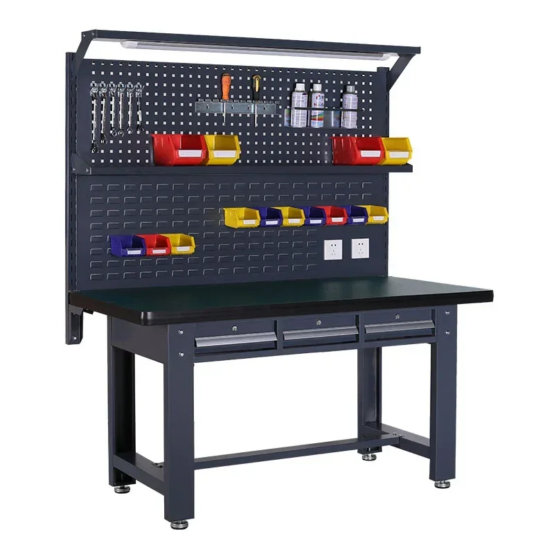 Anti-static workbench Stainless steel fitter bench Electrical experimental model Workshop operation inspection table