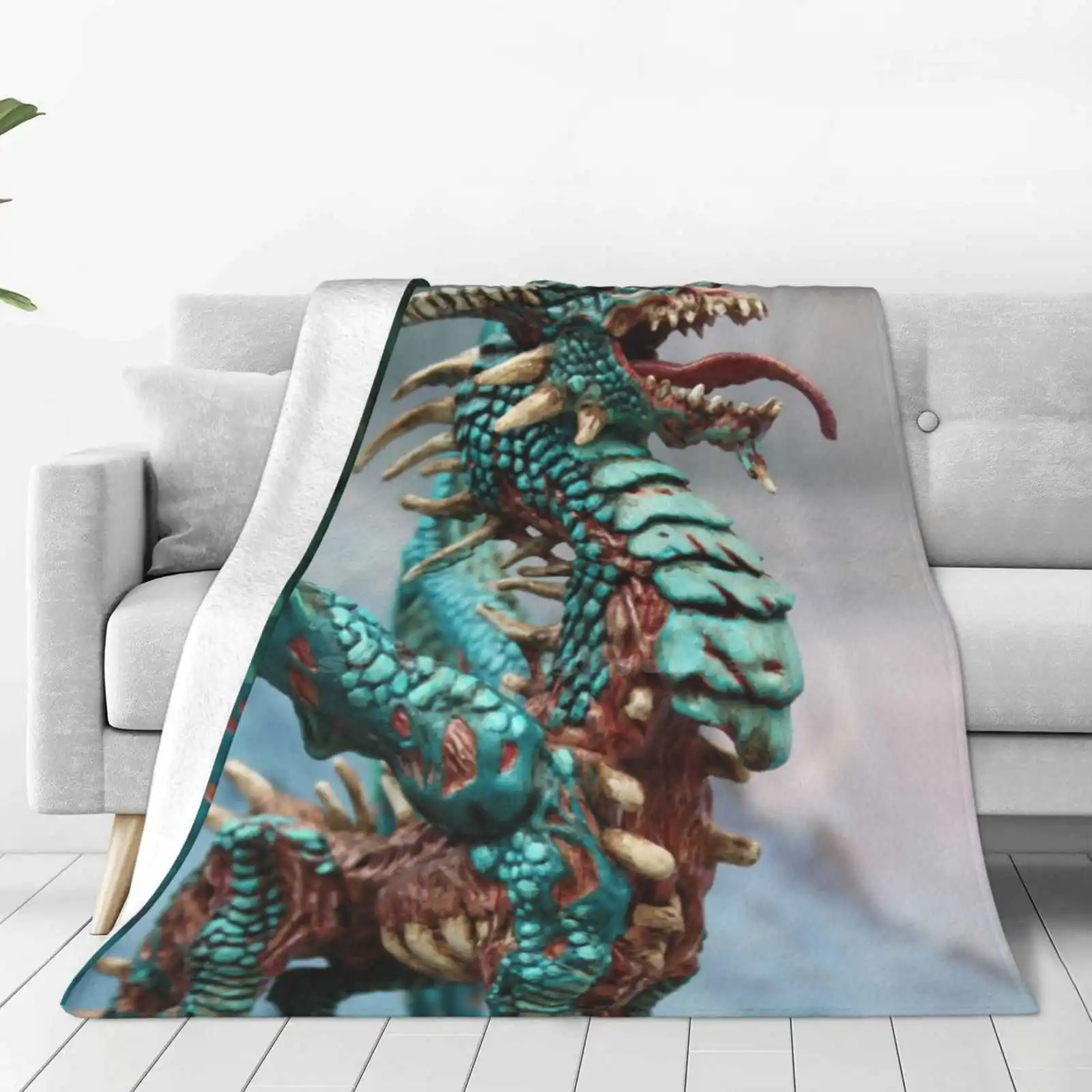 My Undead Dragon Miniature Paint! Fashion Soft Warm Throw Blanket Miniature Paint And Dragons