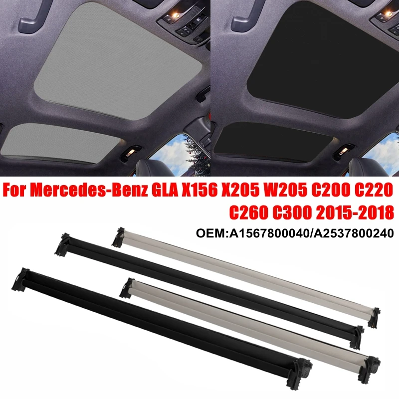 

Car Sunroof Sunshade Curtain Cover Assembly For Mercedes-Benz GLA X156 X205 W205 C200 C220 C260 C300 2015-2018 A1567800040