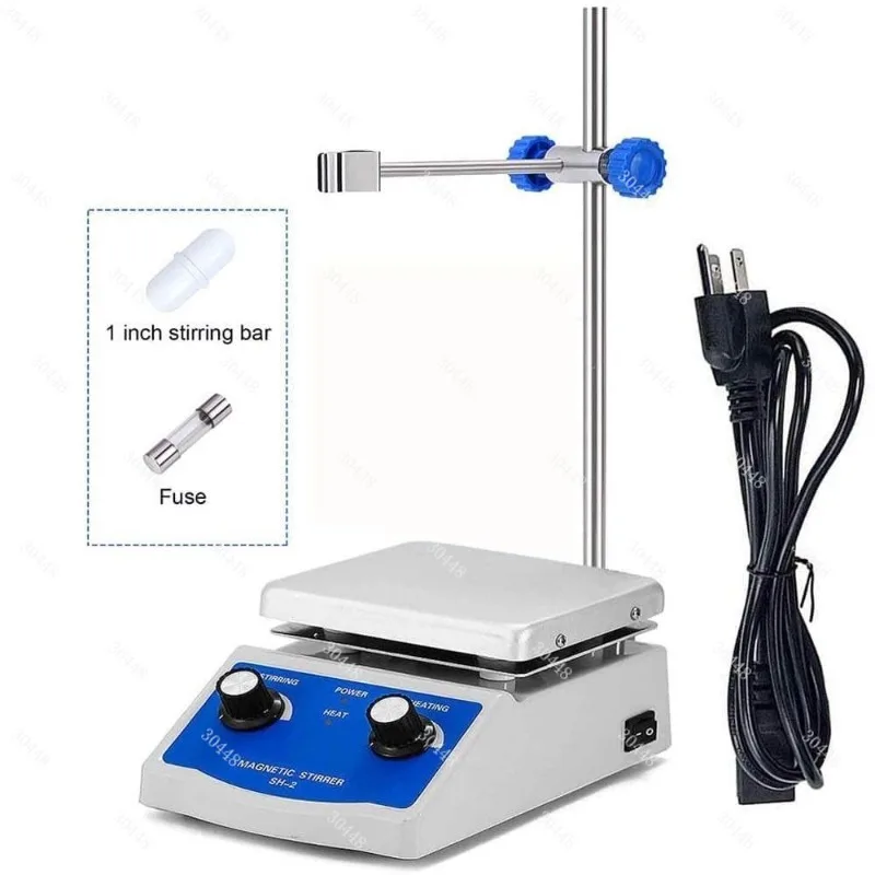 

Laboratory Magnetic Stirrer SH-2 Model with Heating and Stirring Function EU US UK AU Standard Mixer
