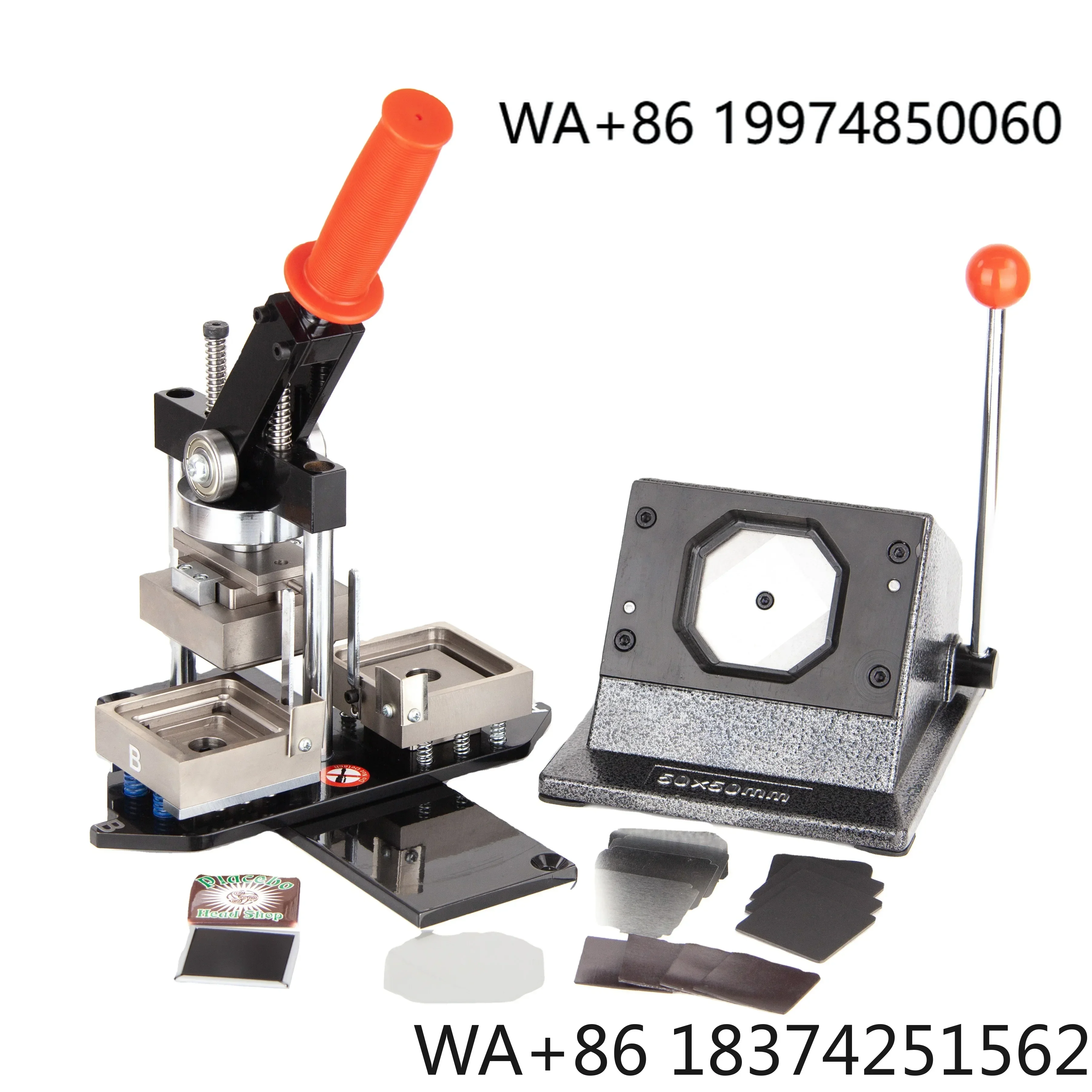 

HOT SALE Square 2"x2" (50x50mm) Custom Photo Fridge Magnet Button Maker Button Machine Kit