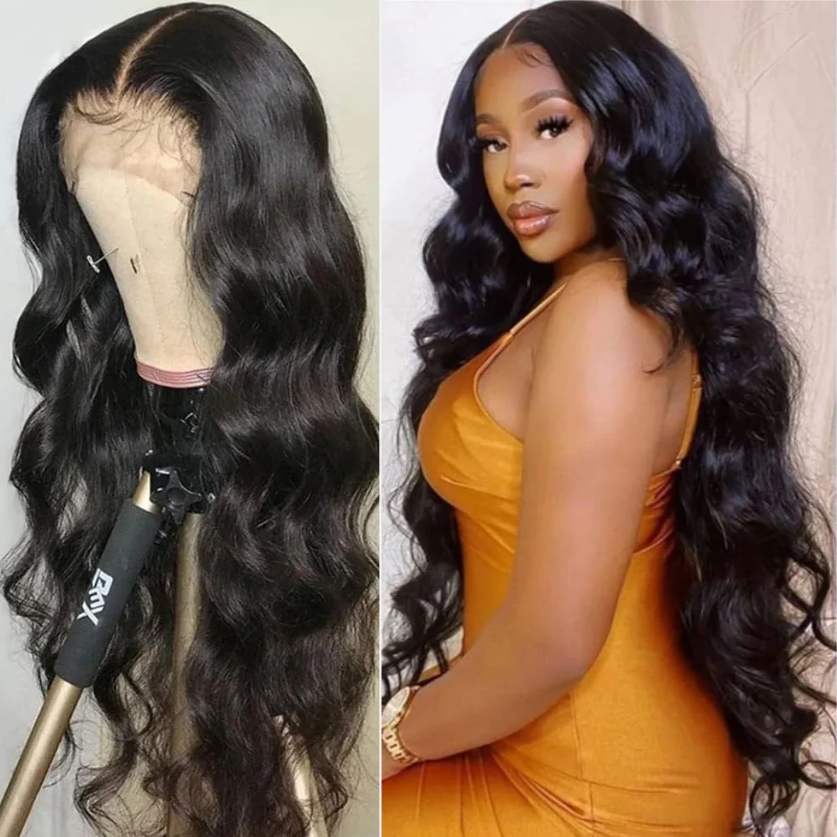 28 Inch 13x6 Body Wave Lace Front Human Hair Wigs 5x5 360 Transparent 180 Density Lace Frontal Wig Brazilian Hair For Women