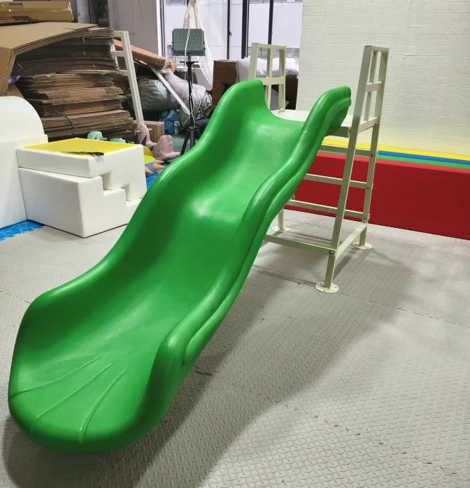

Пластиковая горка для шарикового бассейна, зеленая, мягкая, для детских игровых зон, для повышения продаж