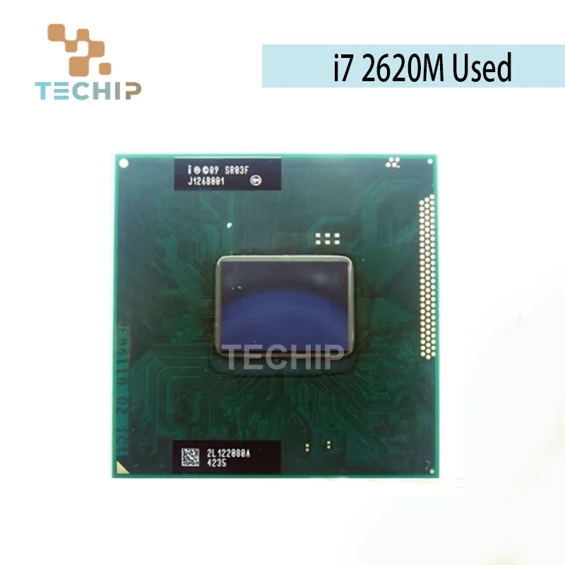 Core i7 2620M SR03F 2.7GHz 2-Core 4-Thread Laptop CPU notebook Processor Socket G2 / rPGA988B