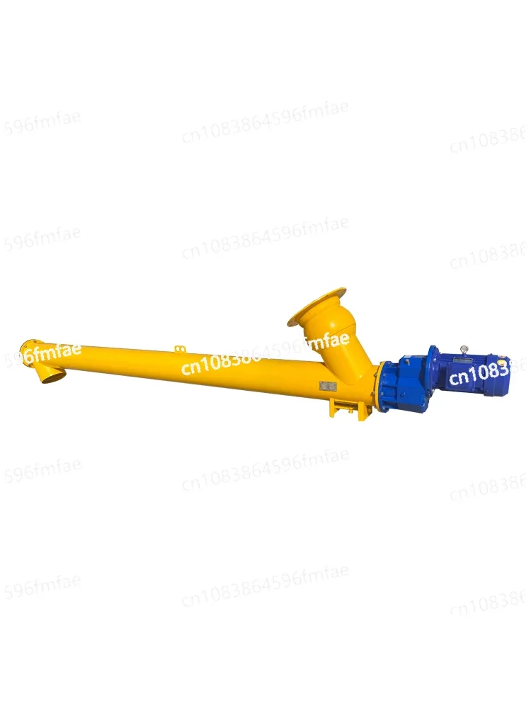 

Screw Conveyor Cement Coal Ash Dry Powder Particle Conveyor Pump U-type Pipe Hoist 219 Stretch Feeder