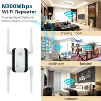 Wireless Router Wifi Repeater 300Mbps WiFi Signal Amplifier Wi Fi Booster 2.4G Wi Fi Repeater Access Point