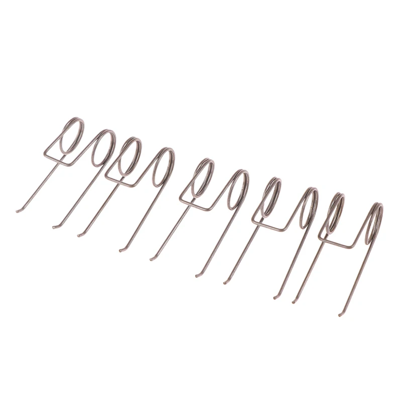 【DE】5 قطعة زنبرك التواء مزدوج 0.9*11 مللي متر من الفولاذ المقاوم للصدأ مقشر أسلاك كهربائي قوي أجهزة زنبركية #3