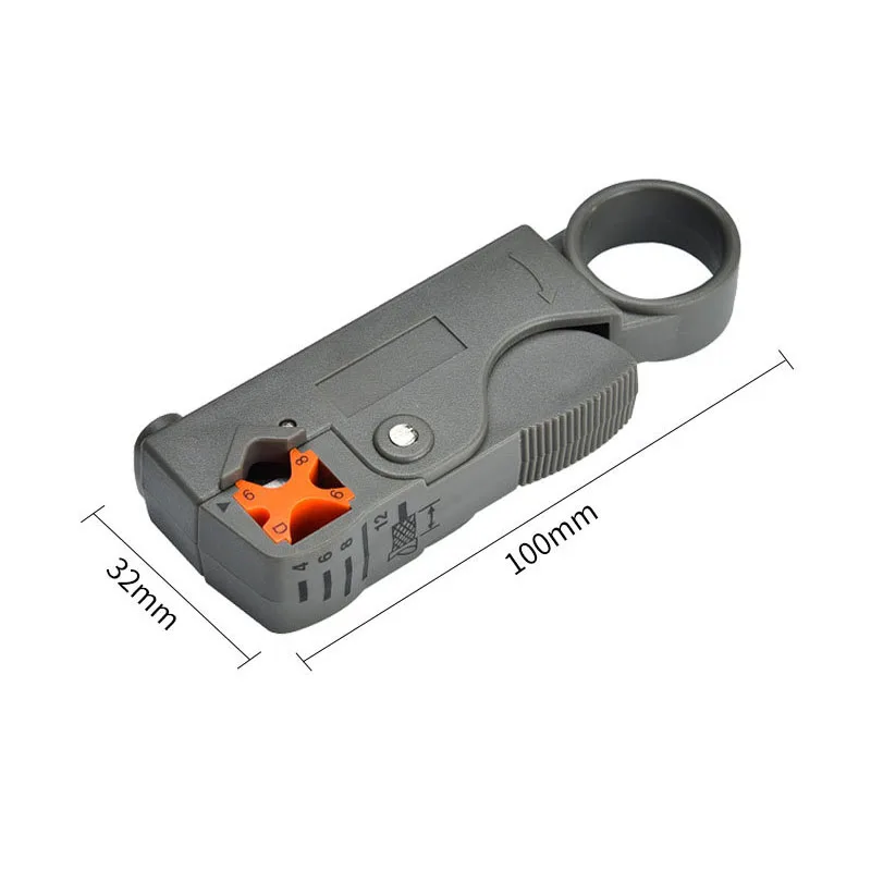 Rotary Coax Coaxial Cable Stripper Cutter Tool Automatic Stripping Pliers Multifunctional Wire Stripper Cable Stripping Wire