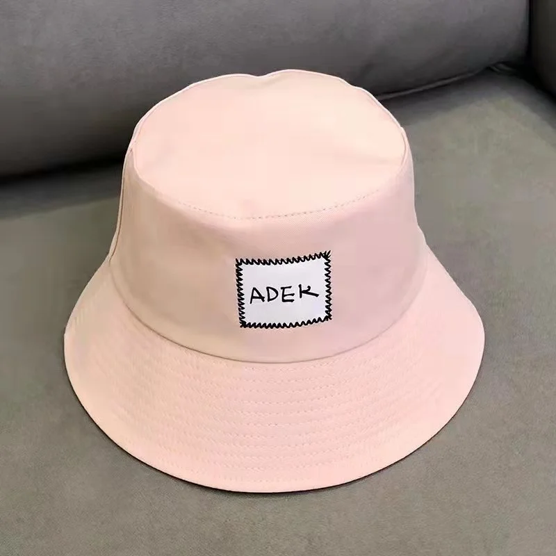 2022 New Bucket Hat Candy Color Sunscreen Women Headgear Outdoor Travel Cycling Headdress Fishermen Hats Hip Hop Panama Dicer image 5