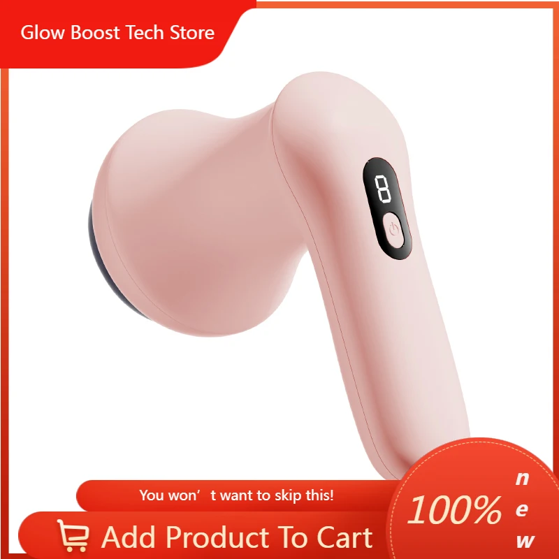 

NYSmart Library 3D Rolling Electric Vibration Body Shaping Massage Pillow Relaxing Anti-Cellulite Slimming Hammer For Neck Targe