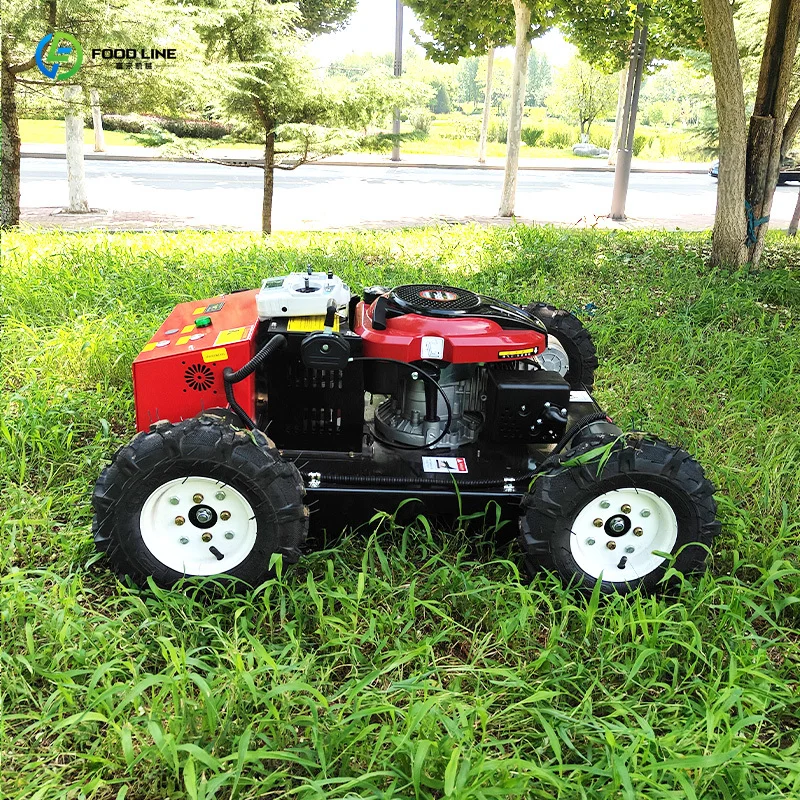 

Customized High Efficiency Remote Control Lawn Mower Suitable For Various Lawn Areas