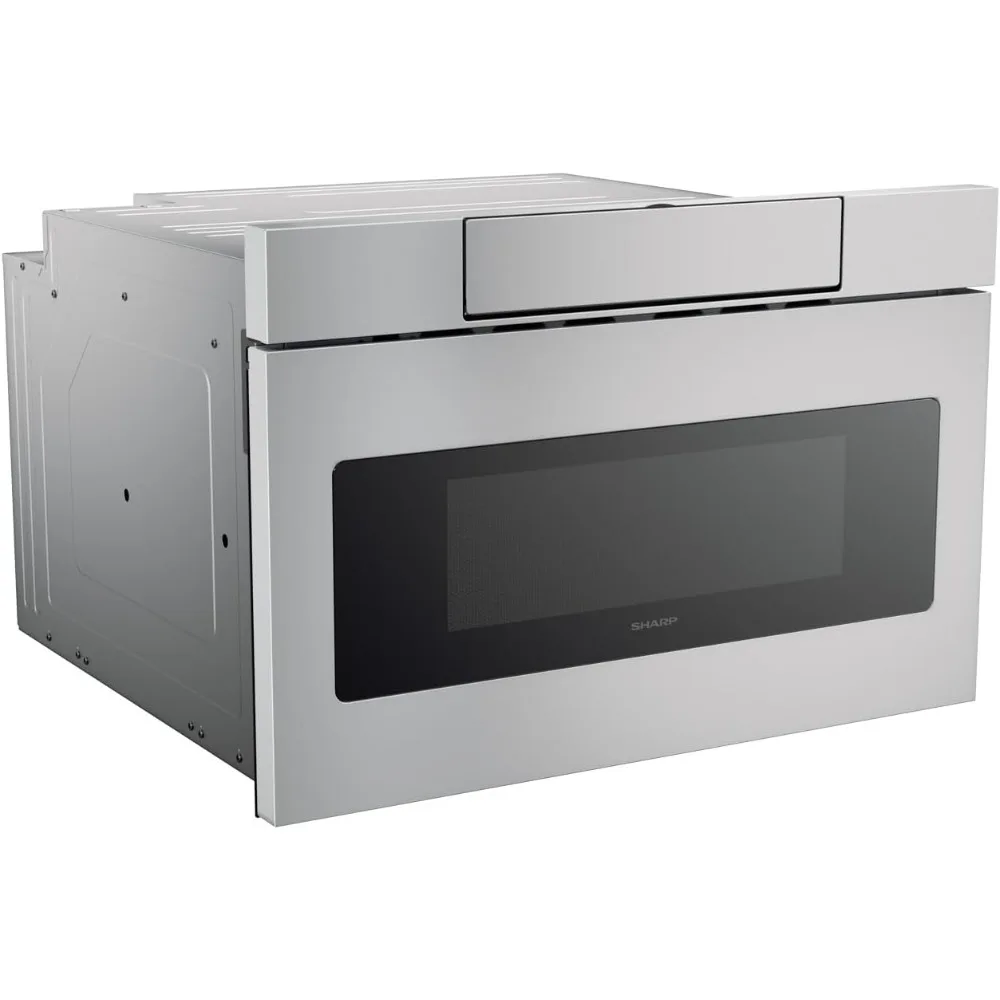 SMD2470ASY 24 polegadas 1,2 cu. Pés. Gaveta de micro-ondas de aço inoxidável de 950 W