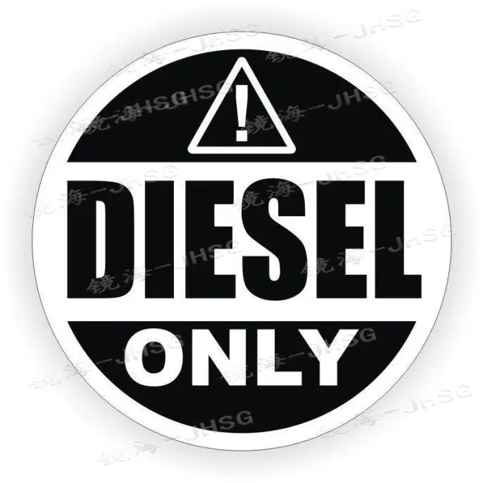 

DIESEL ONLY Car Stickers Waterproof Vinyl Stickers