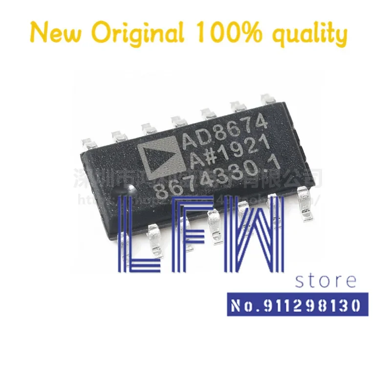 5pcs/lot AD8674ARZ AD8674AR AD8674A AD8674 SOP14 Chipset 100% New&Original In Stock