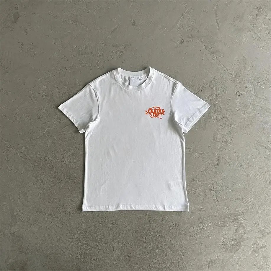 

Syna Summer New High Quali American Street Letter Print Beach ort Sve Футболка ex Faionable f Sve Футболка