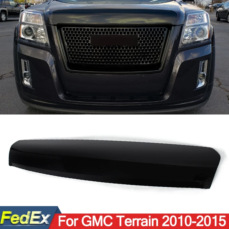 Moldura de capó cromada para GMC Terrain 2010 2011 2012 2013 2014 2015 GM1235118 22969925 embellecedor de rejilla de parachoques delantero
