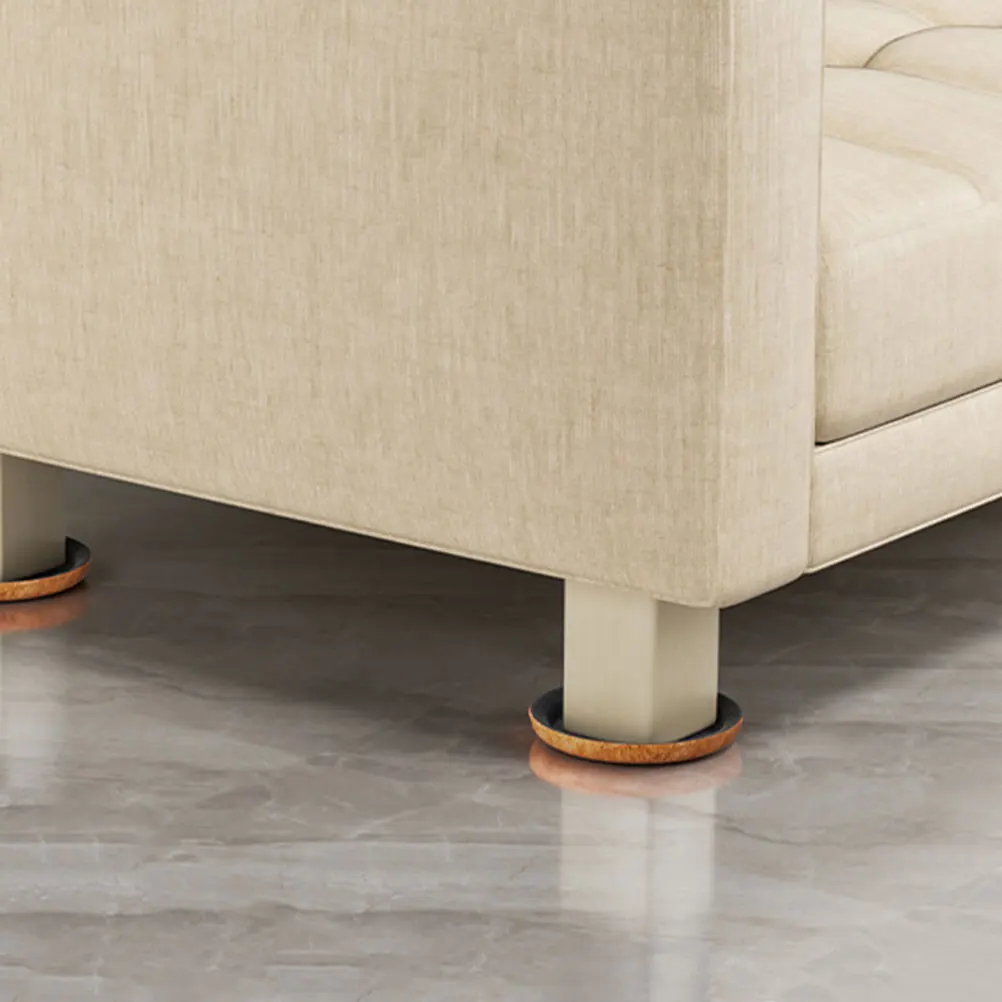 

4Pcs Furniture Gliders Non Slip Pads Anti Skid Rubber Feet Floor Protectors for Hardwood Floors Sofa Bed Cabinet Chairs