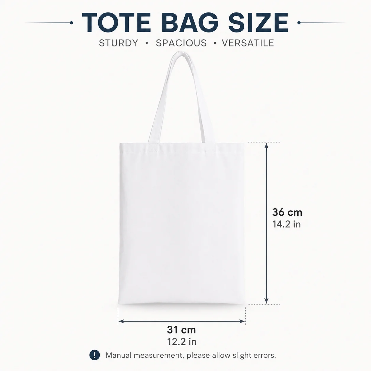 3/6/10PCS Blank Tote Bags for Sublimation Heat Transfer, DIY Craft Shopping Bags for Painting, Printing and Gifts
