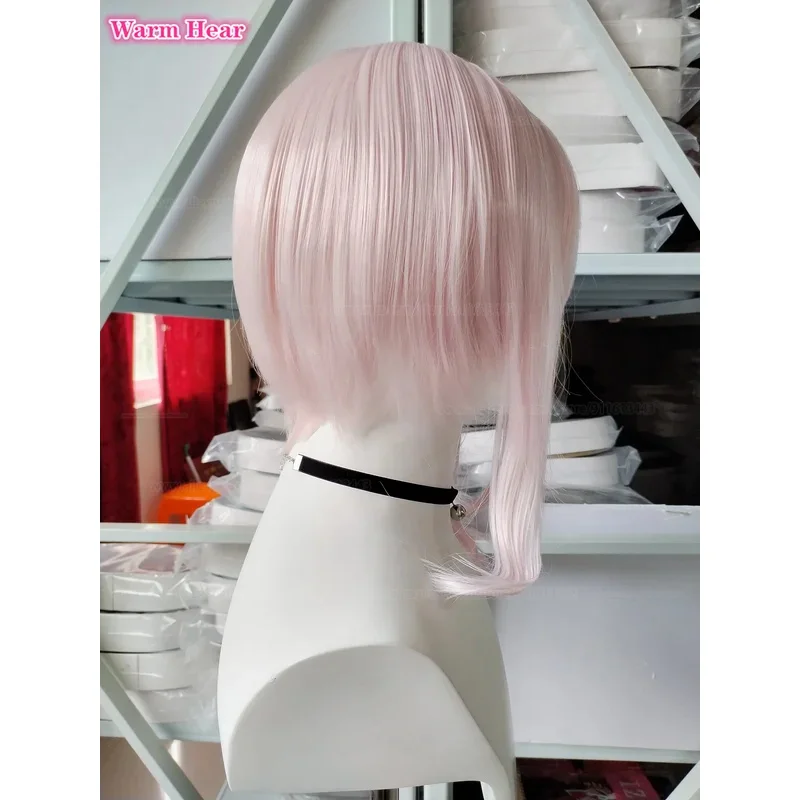 Anime Akiyama Mizuki Cosplay Perücke lange rosa lockige Hitze beständigkeit synthetische Haar Perücken Perücke Kappe