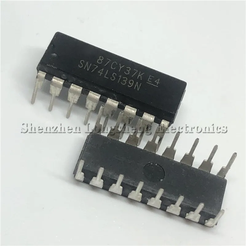 10PCS/LOT New 74LS139 SN74LS139N DIP-16 Multiplexer In Stock