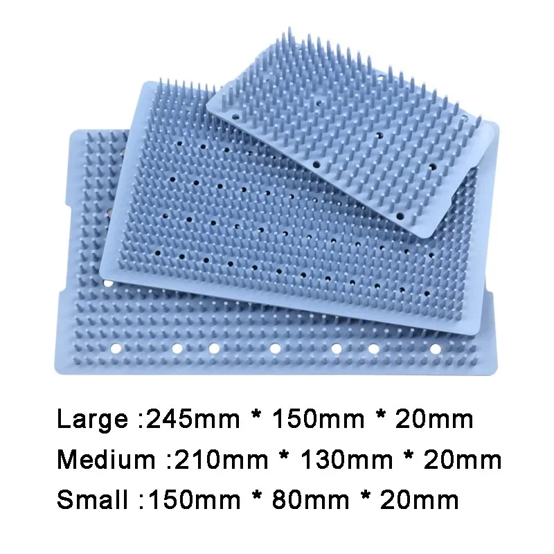 Autoclavable Sterilized Silicone Pad Medical Disinfection Silicone Mat for Sterilization Box