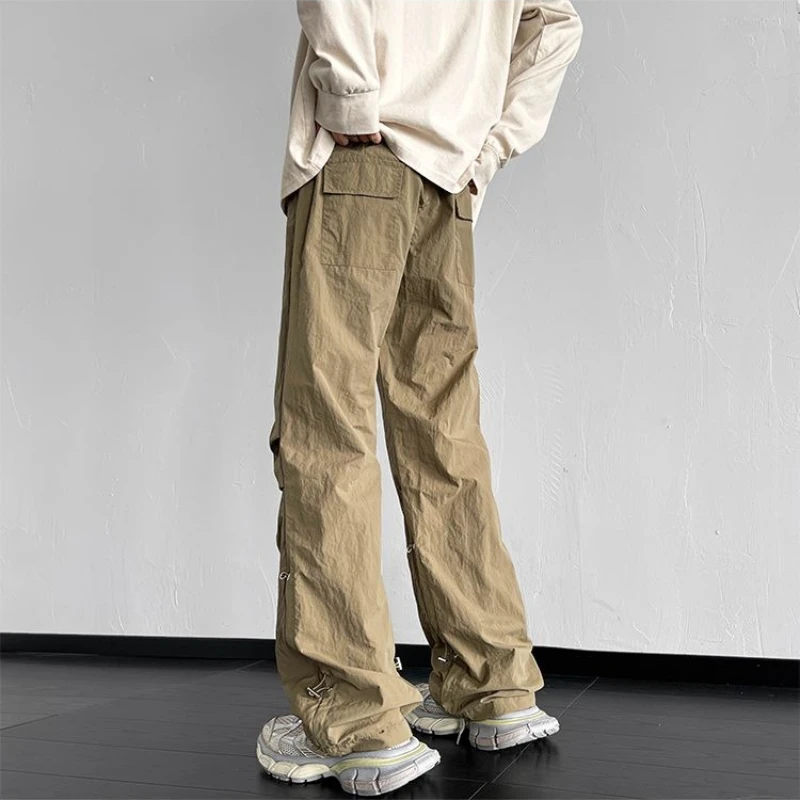 

Spring Summer Biker Men's Cargo Pants Joggers Luxury Aesthetic Baggy Emo Casual Slacks Regular Fit Harajuku New In Male Trousers