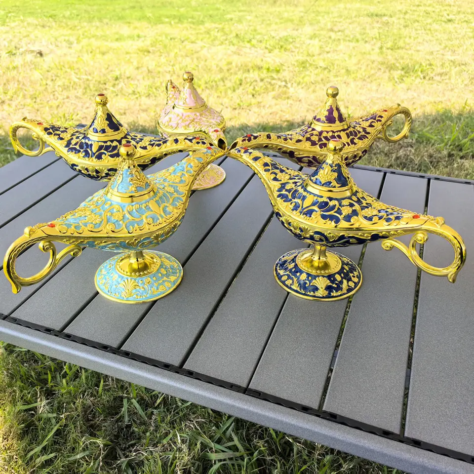 Aladdin lamp 35cm Large Aladdin Magic Lamp Decoration Home