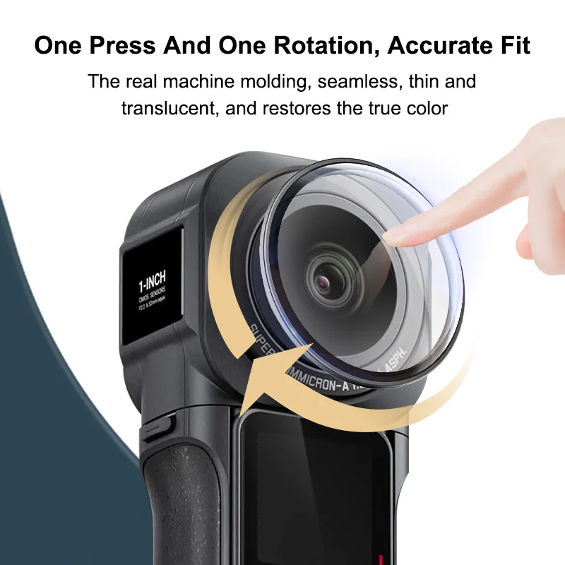 렌즈 가드 PC 보호 커버, Insta360 ONE RS 1 인치 360 에디션