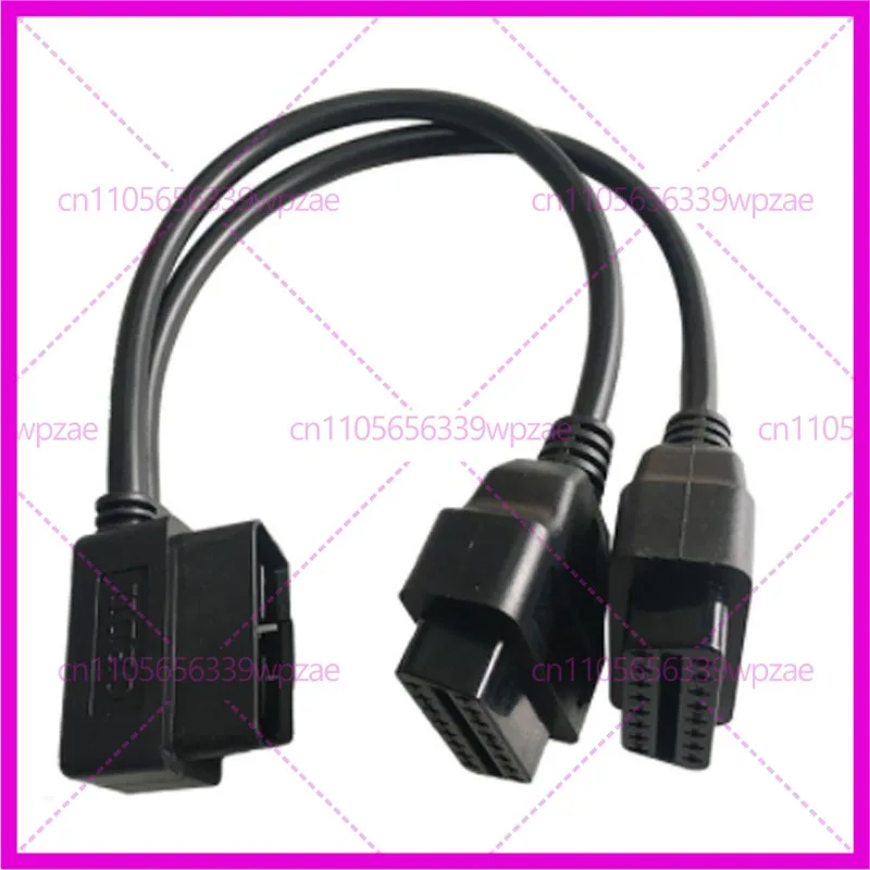 

Автомобильный диагностический удлинительный кабель 2 OBD2 Оборудование Автомобильный детектор OBD2 Один минут Два удлинителя