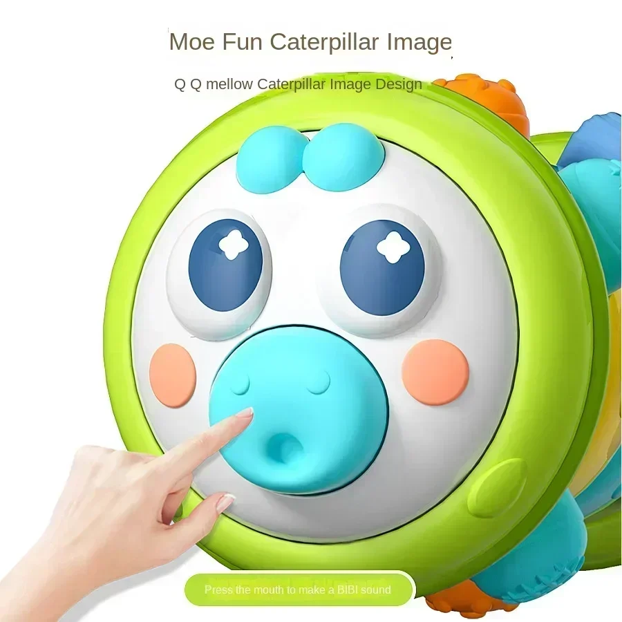 Baby Kruipende Roller Speelgoed Baby Activiteit Tummy Time Roller Montessori Educatieve Ontwikkeling Zintuiglijk Speelgoed voor Kinderen 0-12 Maanden