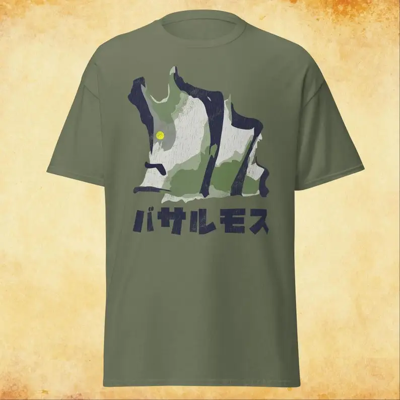 

Monster Hunter Basarios T-Shirt MHR Rise Fan Art Japanese Unisex Game Merch