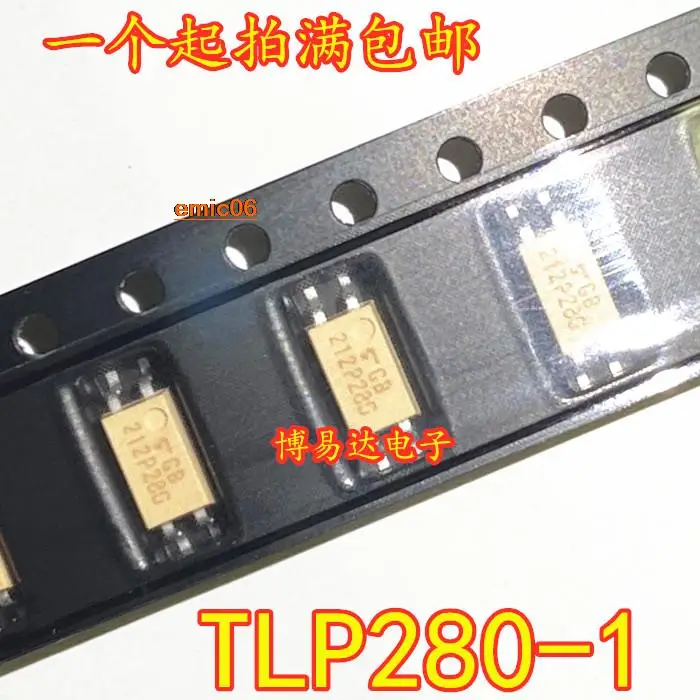 10 peças originais em estoque TLP280-1 P280 TLP280 TLP280-1GB SOP4