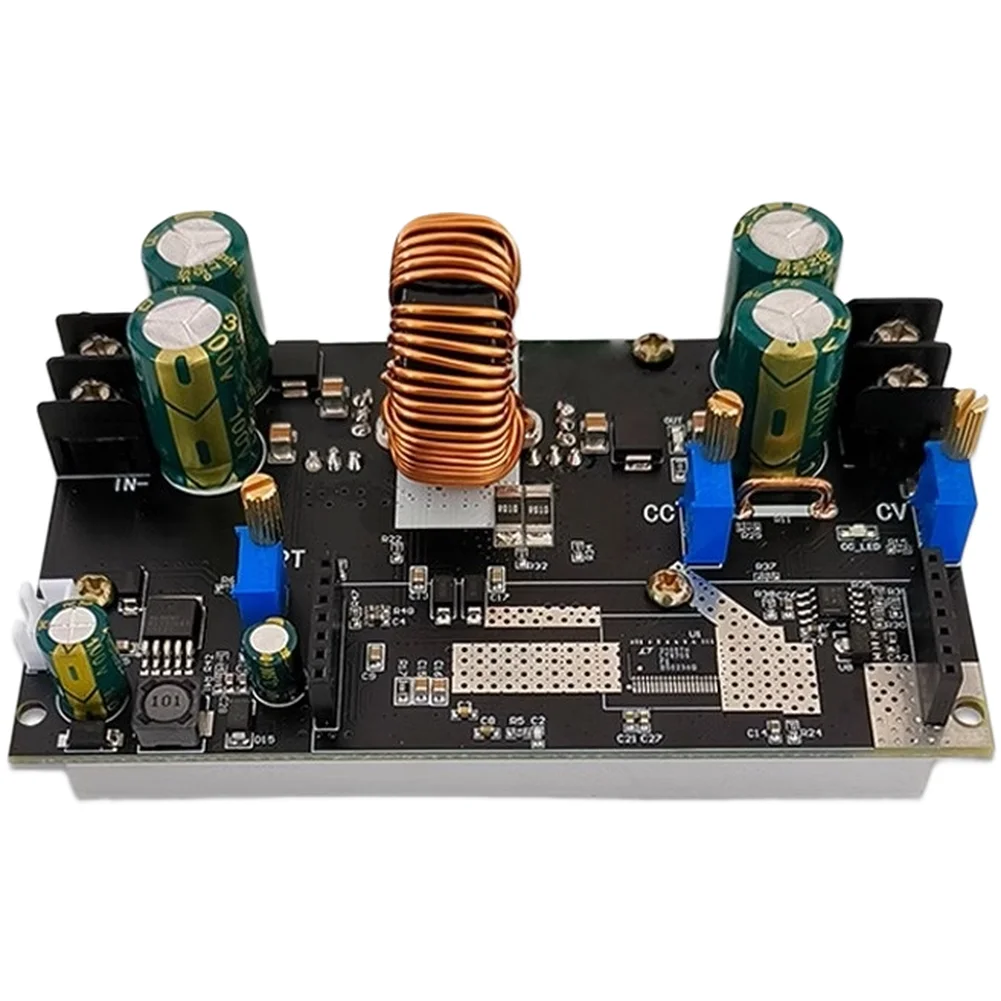 300W 20A DC-DC Adjustable Voltage Regulator Module with Synchronous Rectification for Off-Grid For Solar Setups