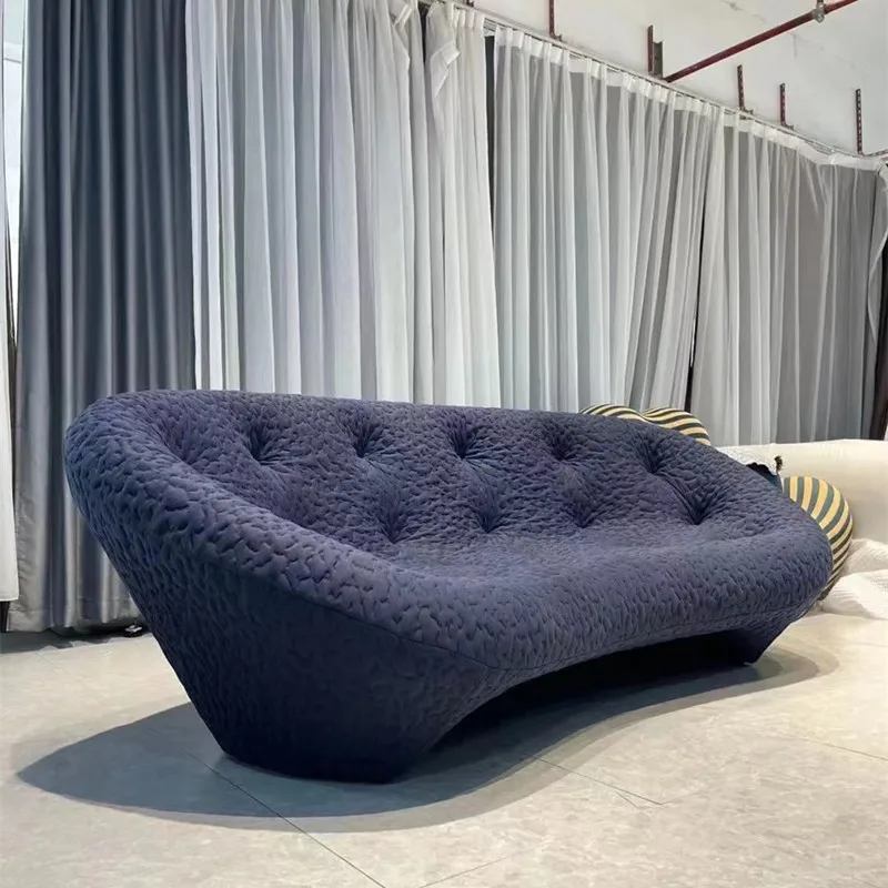 Moon shell sofa curved classic
