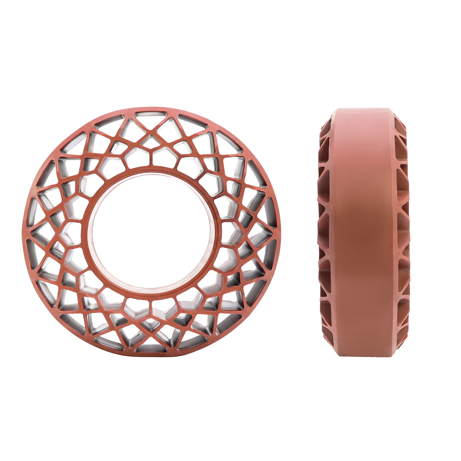 Inserções de pneus de borracha de silicone à prova d'água, 1.9 polegadas, 110x36mm, espuma de inserção diy para 1/10 rc crawler axial scx10 capra trx4 gen8 rgt yikong