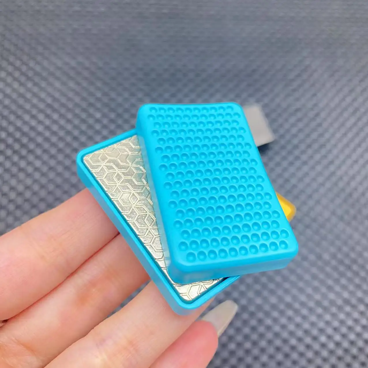 Curseur de poussée magnétique Fidget EDC, Spinner à main, jouet Fidget, curseur de mouvement illimité, gyroscope du bout des doigts en métal, Anti-décompression, jouet tdah