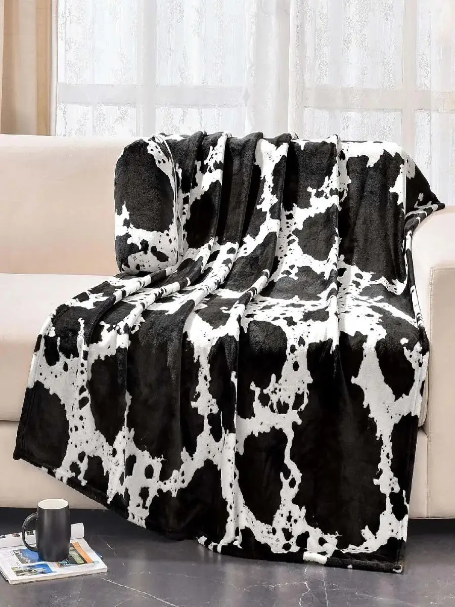 Modern Leopard Print Throw Blanket Warm and Cozy Perfect for Bedrooms Sofas and Dorms Enhance Your Home Textile Collection