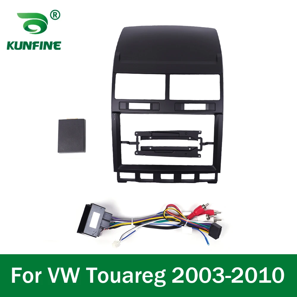 

Автомобильный GPS-навигатор, стерео для VW Touareg 2003-2010, радио, облицовка, рамка, подходит для 2Din, 9 дюймов, экран головного устройства