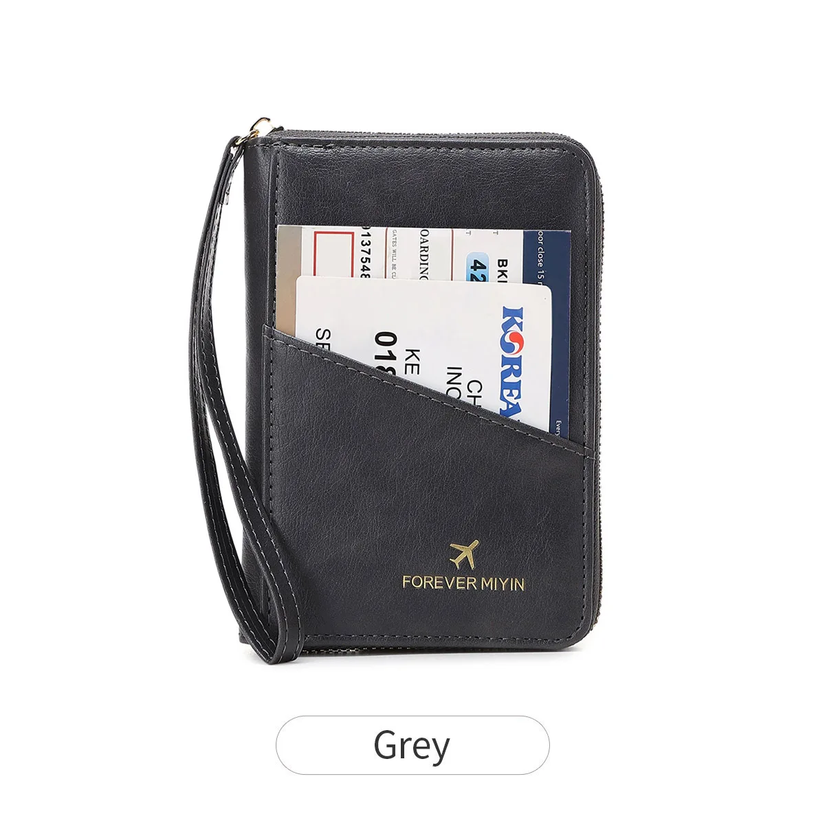 Nieuwe retro paspoorttas voor mannen en vrouwen RFID modieuze paspoorthoes multifunctionele PU lederen paspoortclip reisaccessoires