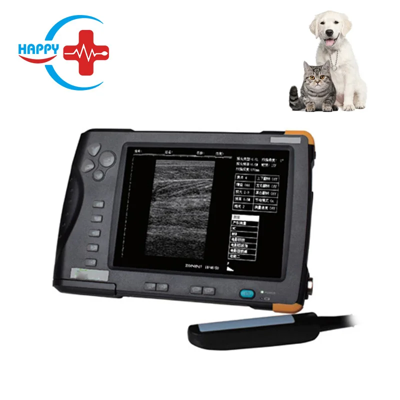 HC-A034V Palm Ultrasound Scanner/Ultra sonic black white Imaging System veterinary Portable ultrasound scanner