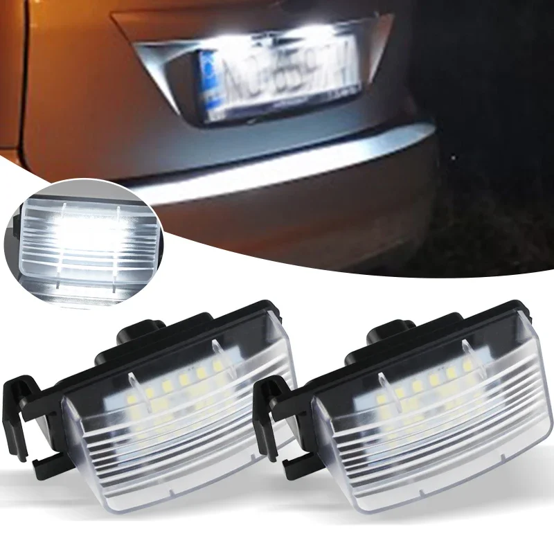 

2PCS Canbus No Error LED Number License Plate Light for Infiniti G35 G37 2D Nissan 350Z 370Z Versa 5D 4D Livina Pulsar GT-R