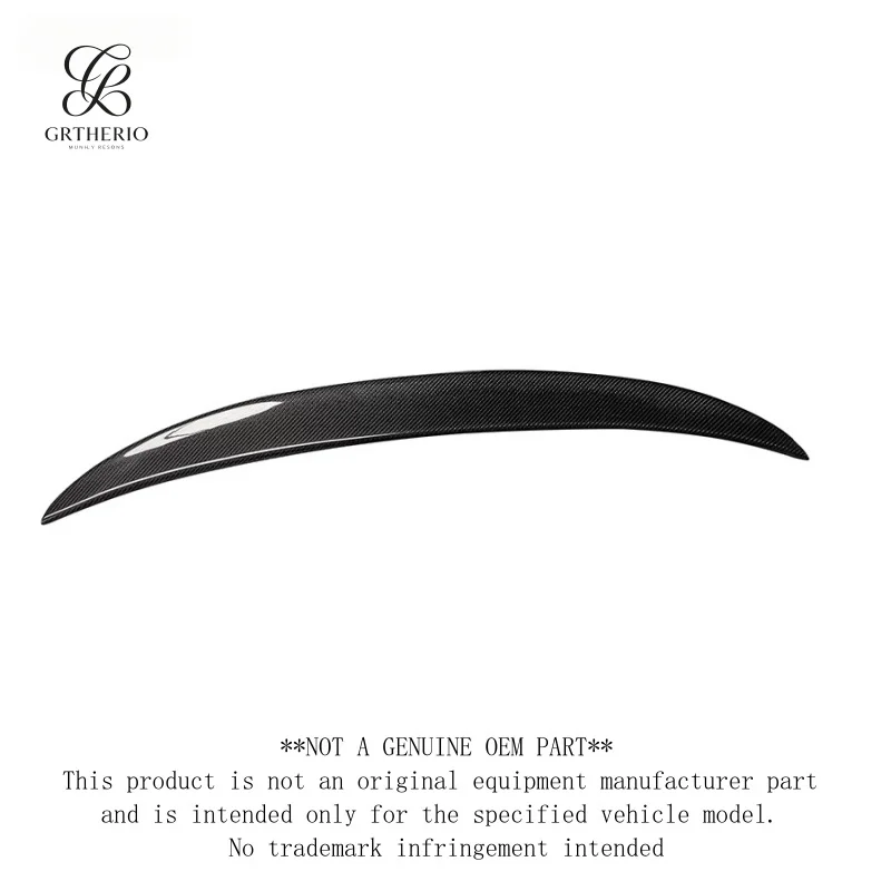Suitable for BMW 3 Series E90 E92 E93, carbon fiber modified MP-style rear wing spoiler
