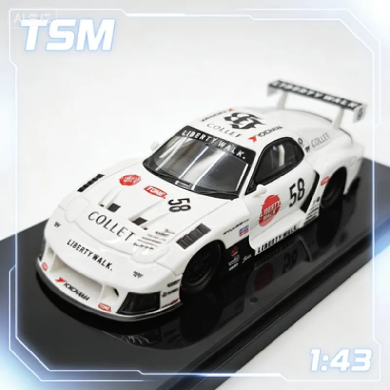 

TSM 1:43 Mazda, die-cast resin car model, boys' gift, adult high-end static collection piece, festive creative gift.