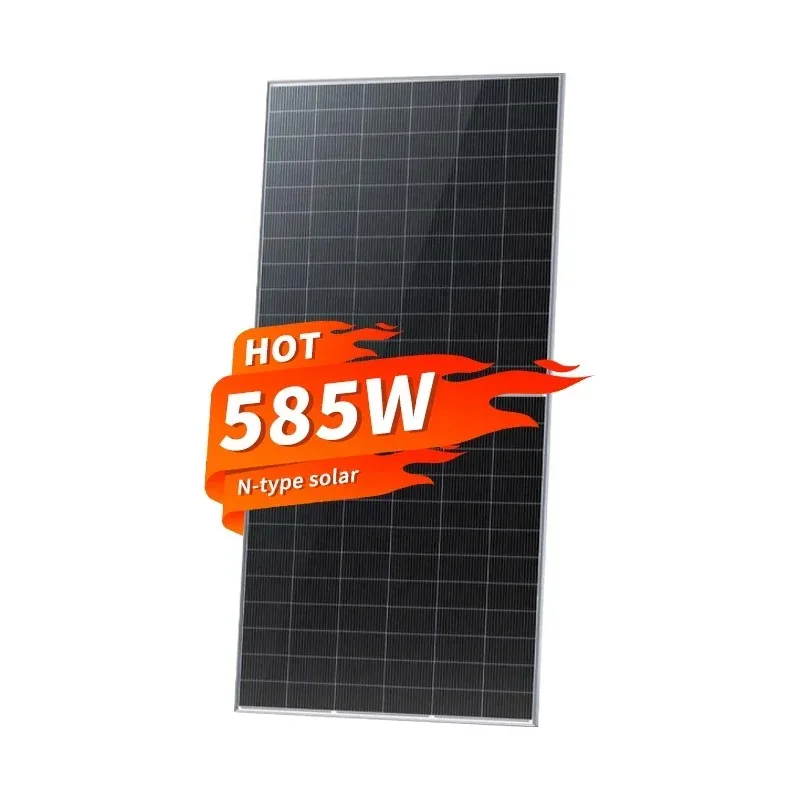 الألواح الشمسية Bificial Mono 580w الجديدة في تايلاند 580w الألواح الشمسية الصين السعر 585 واط