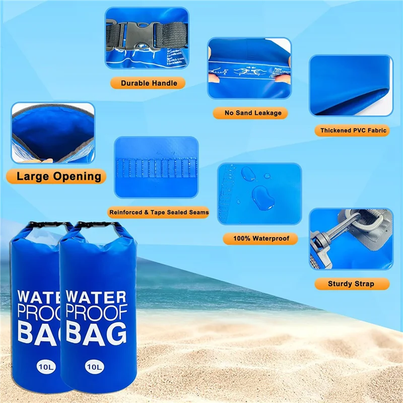 

A61P Pool Step Weights, Pool Ladder Weights For Above Ground Pools, Waterproof Sand Bags For Pool Steps 10Lx4pcs Navy Blue